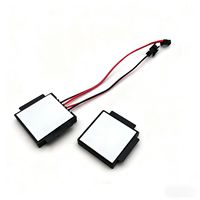 Interrupteur Tactile Intelligent 12W LED Monocouleur avec Variateur de Luminosité, Capteur Tactile, 12V, Matériau ABS, Installation Facile pour Miroir, IP et Autres Applications
