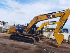 Miniexcavadora sobre orugas Caterpillar 330D usada, máquina de construcción con movimiento de tierra para componentes de bomba de núcleo de motor CAT - Product Image 5