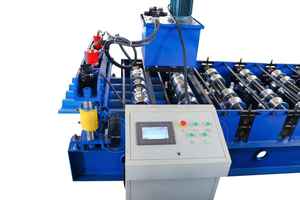 고정밀 성형 사다리꼴 금속판 롤 성형기 IBR 지붕판 기계 - Product Image 5