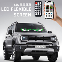 Vente en gros de feux LED RGB Devil Eyes pour voiture, contrôle par application Bluetooth, étanches, éclairage décoratif pour calandre de voiture