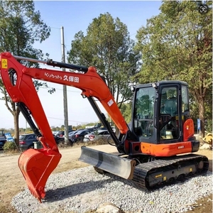 Excavatrice d'occasion presque neuve de 7 tonnes, modèle 2016, KX183, avec godet de 0,2 m³ et cabine climatisée, à vendre en Chine - Product Image 2