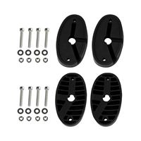 4 luces LED de 9W para roca, luz inferior para camión, ámbar, azul, rojo, para Jeep Wrangler, luz de bajos, luz de rueda