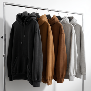 Tùy Chỉnh Các Nhà Sản Xuất Thời Trang Hot Bán Người Đàn Ông Của Quần Áo Hoodies 100% Cotton Cộng Với Kích Thước Của Nam Giới Hoodies - Product Image 1