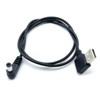 Câble USB-A à angle droit de 90 degrés vers câble 5521DC Câble d'alimentation Câble d-tap à angle droit dtap vers blackmagic