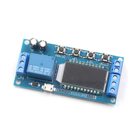 Module de déclenchement à temporisation unidirectionnelle Tejiate avec circuit de minuterie cyclique, interrupteur et écran d'affichage, Micro USB 5.0V, montage