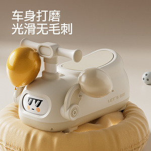 Trottinette bébé - tricycle antidérapant à quatre roues avec musique et lumières - voiture jouet pour bébé - véhicule enfant changeant de visage - Product Image 2