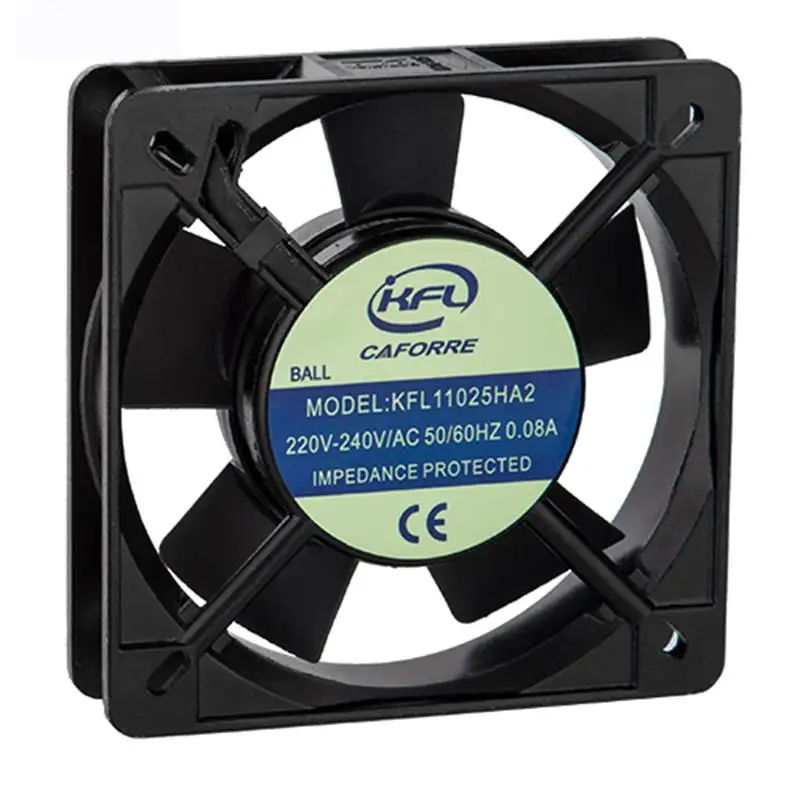 China High Speed AC 220v 110mm 2/3wire Industrial axial Cooling fan