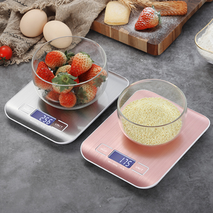 Balance de cuisine numérique professionnelle pour la maison, balance alimentaire électronique en acier inoxydable, outils de mesure de poids, g/<span class=keywords><strong>kg</strong></span>/lb/oz/ml - Product Image 6