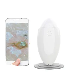 3.0MP mini skin analyzer wirelessly connected to mobile phone and tablet to take pictures Video analysis comparison and storage