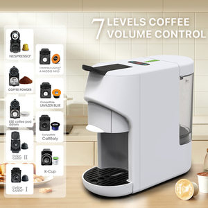 Cafetera Italiana Semiautomática de una Taza, Cafetera Americana para el Hogar, para Café Caliente o Frío, Compatible con Cápsulas - Product Image 3