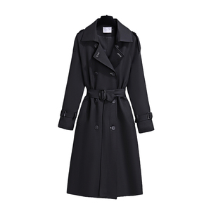 <span class=keywords><strong>Trench</strong></span> da <span class=keywords><strong>Donna</strong></span> di Lunghezza Media, Nuova Edizione Coreana 2026, Stile <span class=keywords><strong>Classico</strong></span> e alla Moda, Vendita all'Ingrosso - Product Image 2