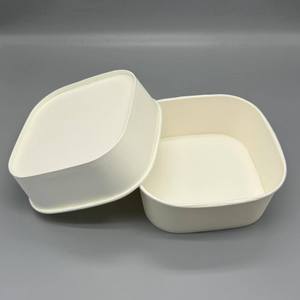 Tazón de Papel Kraft Desechable y Resistente con Revestimiento de Plástico para Ensaladas, Comida, Sopa y Fruta - Product Image 6