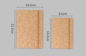 Lót trang A6 A5 B5 Kích thước kế hoạch nút chai máy tính xách tay gỗ Dây đeo da máy tính xách tay tùy chỉnh máy tính xách tay - Product Image 4