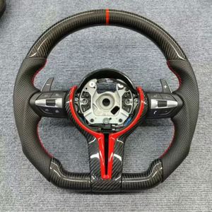 Volante de carbono de alto rendimiento, directo de fábrica, para <span class=keywords><strong>BMW</strong></span> M2 M3 M4 M5 X5 <span class=keywords><strong>X6</strong></span> F30 F10 F20 E90, volante de carreras - Product Image 6