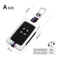 Étui à clés de voiture en silicone pour Renault Koleos Kadjar scénic Megane Sandero Espace Clio Talisman Twingo accessoires de couverture en alliage de Zinc