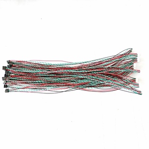 PTFE Yüksek Sıcaklığa Dayanıklı Tek Başlı ve Çift Başlı Terminal Kabloları Elektronik Otomobil Motosiklet Uygulamaları için - Product Image 4