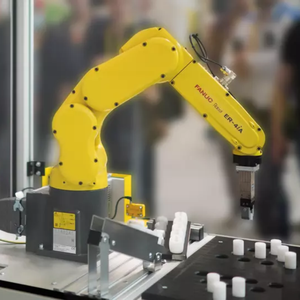 Bras robotisé d'assemblage de précision <span class=keywords><strong>FANUC</strong></span> ER-4iA, bras robotique à grande vitesse, machine d'assemblage de préhension et de placement, <span class=keywords><strong>intégrateur</strong></span> de manutention, fournisseur - Product Image 1