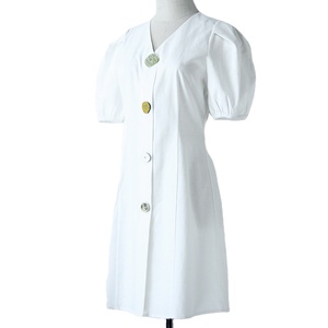 Guangzhou 2020 de moda de señoras Irregular botones tejido sexy dama elegante vestidos casuales - Product Image 3