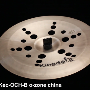 Kingdo <span class=keywords><strong>KEC</strong></span> Series 16 "18" Ozone China Cymbal B20 Platillo de efecto hecho a mano para Kit de batería - Product Image 4