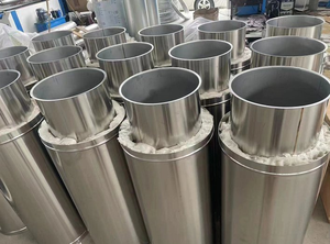 Conduits d'air isolés en acier inoxydable, tuyaux de cheminée en acier inoxydable Tuyau de ventilation <span class=keywords><strong>isolé</strong></span> à double couche - Product Image 3