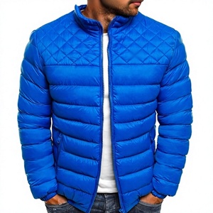 Wholesale <b>Men</b> Winter Puffer <b>Jacket</b> Bubble Quilted <b>Utility</b> Coat Warm Insulated Outerwear Custom Logo OEM ODM Manufacturer - Product Image 3