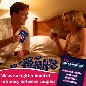 Nuevo Juego de Cartas Eróticas en Inglés para Parejas, 50 Cartas, Juego de Papel para Entretenimiento Casual que Mejora la Relación - Product Image 6