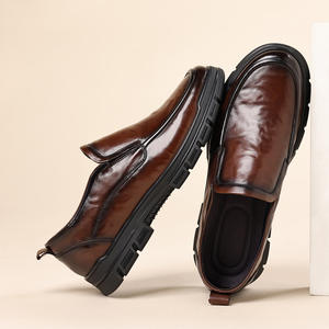 Zapatos Formales de Negocios para Hombre, de Alta Calidad, Modernos, de Malla, Retro, Transpirables, Ligeros, con Suela Plana, para Bodas - Product Image 2