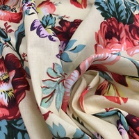 Neueste Malaysia Kunde gedruckt 100% Baumwolle Voile Swiss Stoff für Sommerkleid Hijab