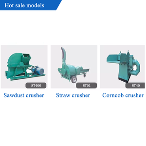 Machine de broyage semi-automatique à haute efficacité pour copeaux de bois et sciure de bois pour les lignes de production de champignons - Product Image 4