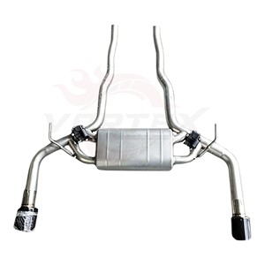 Sistema de Escape Valvetronic de Acero Inoxidable Vortex para Infiniti Q50 Q60 Q70 2.5 3.5 3.7, Silenciador Catback con Puntas de Carbono - Product Image 4