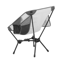 Chaise de randonnée pliable compacte et ultralégère en acier pour l'extérieur, chaise de camping triangulaire, chaise de lune, vente chaude