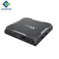Smart TV Box X96 Max Plus con Android 11, Amlogic S905X3, 8K, 4GB, 32GB/64GB, Reproductor Multimedia, WiFi
