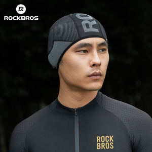 Berretto Sportivo ROCKBROS per Ciclismo, Antivento, Caldo, Protezione Orecchie, Fodera per Caschi da Strada, Autunno Inverno, Unisex - Product Image 5