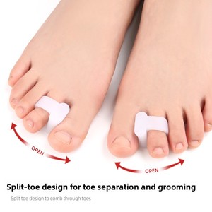<span class=keywords><strong>Orthèse</strong></span> à trou unique pour <span class=keywords><strong>hallux</strong></span> <span class=keywords><strong>valgus</strong></span>, séparateur d'orteils superposés, manchon séparateur d'orteils en SEBS, correcteur d'<span class=keywords><strong>hallux</strong></span> <span class=keywords><strong>valgus</strong></span>, taille unique, en stock - Product Image 5