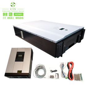 แบตเตอรี่ติดผนัง CTS 10kWh 51.2V 200Ah สำหรับเก็บพลังงานภายในบ้าน พร้อมระบบจัดการแบตเตอรี่อัจฉริยะ BMS CAN RS485 - Product Image 6
