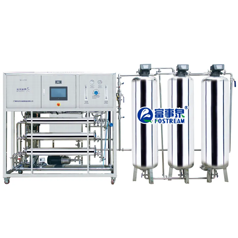 Activated Carbon Industrial UV Led Ozone Generator RO Purificadores de Agua Osmosis Inversa
