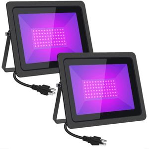 Đèn Pha UV 100W 200W IP66 <span class=keywords><strong>LED</strong></span> Hoàn Hảo Cho Đèn Neon Phát Sáng Màu Đen Đèn Chiếu Sáng Sân Khấu Tiệc Câu Cá Hồ Cá DJ Sàn Nhảy Câu Lạc Bộ - Product Image 2