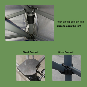 Oxford Vải Tán Sunjoy Gazebo Phụ Tùng Thay Thế Ngoài Trời Vườn Thép Nghệ Thuật Popup Gazebo - Product Image 4