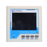 Medidor de Energía Digital Multifunción MEATROL ME437 Rogowski, Medidor de Energía Inteligente MODBUS RTU RS485