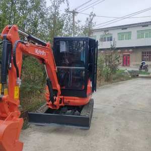 Mini maison Japon kubota U20 Pelles hydrauliques sur chenilles d'occasion 2 tonnes u20-3s Godet pelleteuses d'occasion - Product Image 3