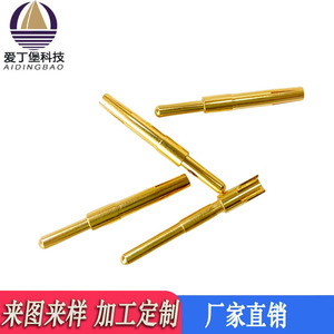 Crown Spring Copper Pin <b>Terminal</b> 1.0 1.5 2.0 2.5 3.0 Male And Female Connector High Conductivity Small Size Customizable - Product Image 5