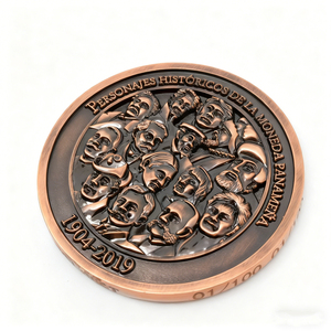 卸売 40mm 50mm 60mm 亜鉛合金 真鍮 ステンレス鋼 レーザー彫刻 ブランクメタル チャレンジコイン - Product Image 2