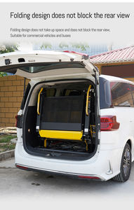 Rampa Eléctrica Plegable para Sillas de Ruedas, Elevador para Sillas de Ruedas en Autobuses, Asiento Deportivo para Discapacitados Instalado en la Parte Trasera de Vehículos Comerciales - Product Image 5