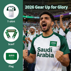 Camiseta de Fútbol Gahumi 2026 para Fanáticos de Canadá, México, Estados Unidos y Arabia Saudita, Suministro Directo del Fabricante Chino - Product Image 1