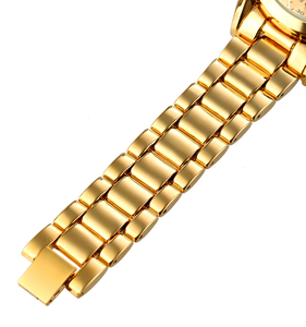SKMEI 1897 Nouvelle sortie, vente chaude, montre à quartz pour homme de luxe tendance, étanche 3ATM avec cadran en verre - Product Image 5