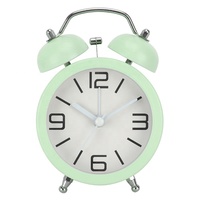 Horloge numérique pour enfants, mini sonnette lumineuse, en métal, pour voyage, horloge de table