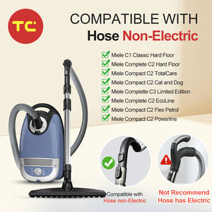 Tubo di prolunga per aspirapolvere da 35mm bacchetta in acciaio inossidabile per tubo telescopico di ricambio per aspirapolvere Miele C1 C2 C3 - Product Image 3