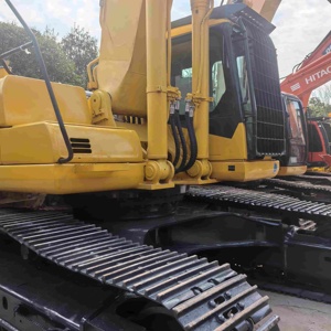 Excavadora Komatsu PC400 Amarilla sobre Orugas, 40 Toneladas, Equipo de Construcción Usado - Product Image 5