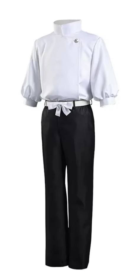 ชุดคอสตูมสีขาวดำ