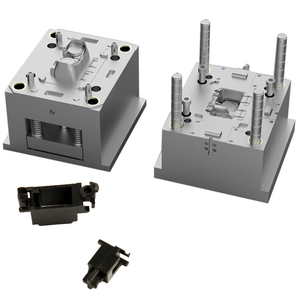 Machine de moulage par injection plastique ABS PP noir de haute qualité en Chine, moules d'injection plastique, moulages, moules - Product Image 3